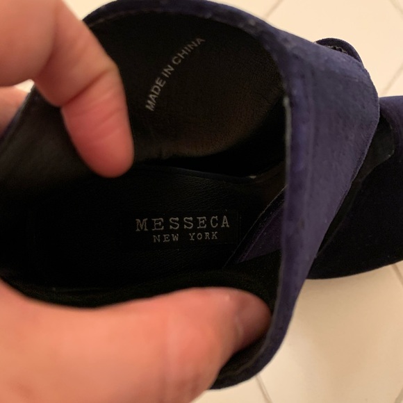 Messeca New York Purple Suede Platform Booties - Picture 8 of 8